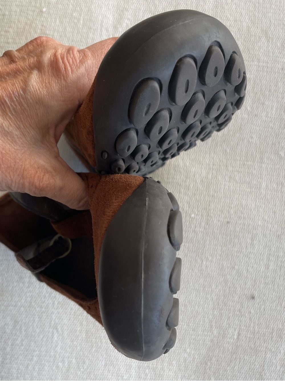 Merrell Plaza Mary Jane T-Strap Dark Spice Suede
Shoe - Picture 8 of 10